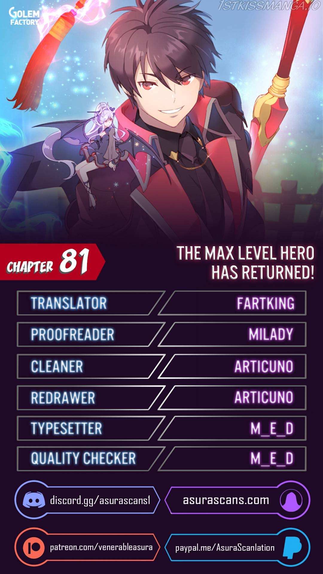 The Max Level Hero has Returned! Chapter 81 image 01